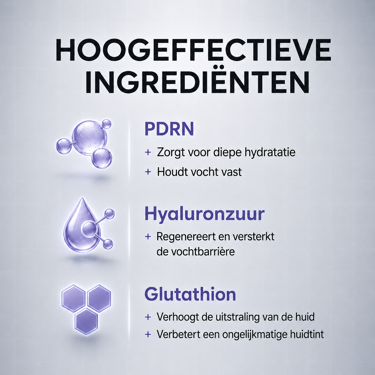 Koreaans hyaluronzuur PDRN parelserum