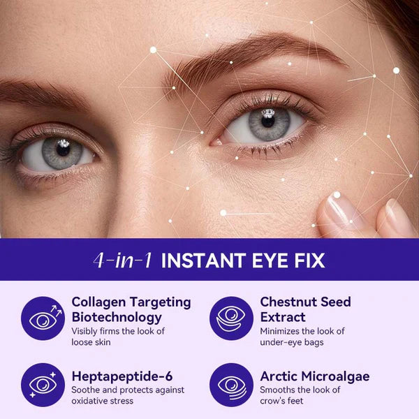 Eye Cream for Dark Circles & Bags | Depuffing Under Eye Gel Stick