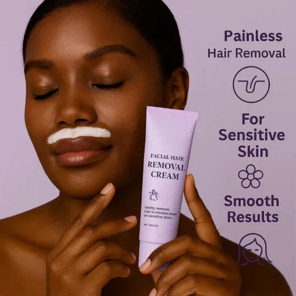 Facial Hair Removal for Women | Upper Lip & Chin Hair Remover Cream