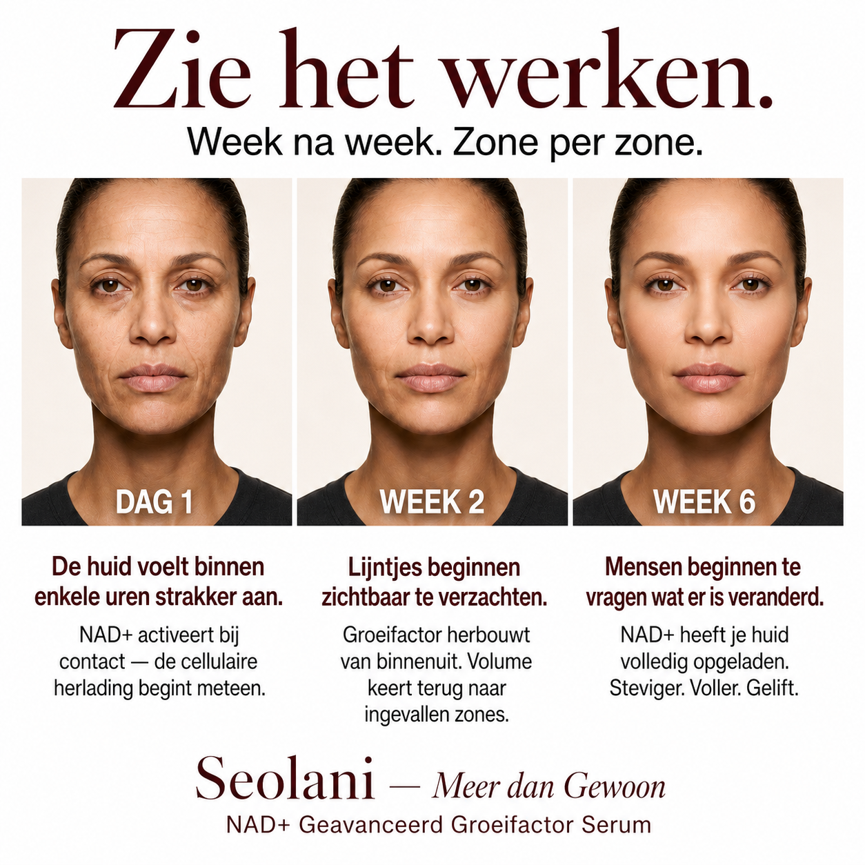 Koreaans NAD+ Geavanceerd Groeifactorserum