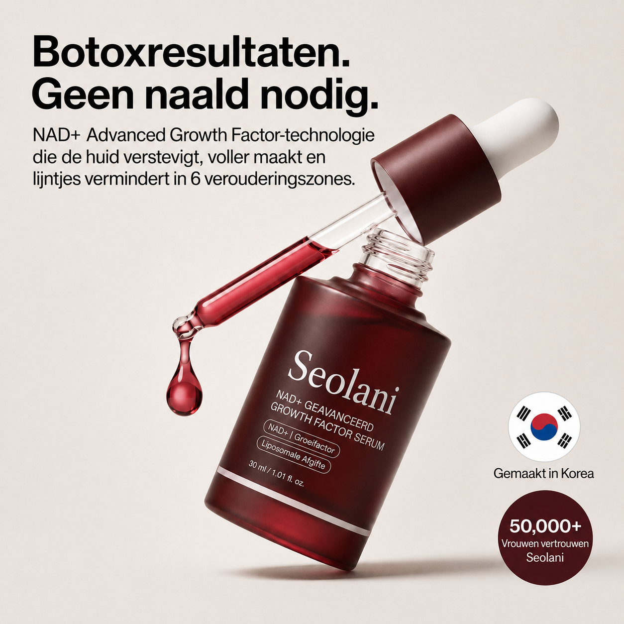 Koreaans NAD+ Geavanceerd Groeifactorserum