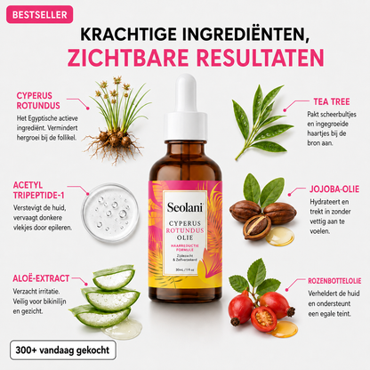 Olie tegen haargroei