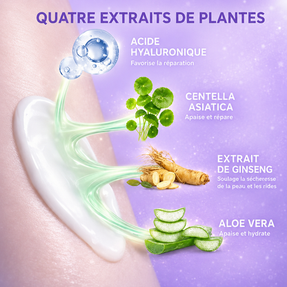 Mousse dépilatoire douce pour le corps