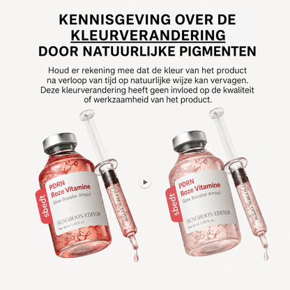 Koreaanse PDRN Vitamine Glow Booster Ampul