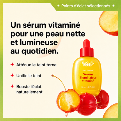 Sérum illuminateur coréen aux vitamines