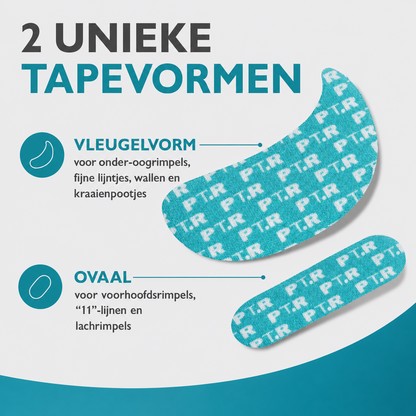 Gezichts- en oogtape met peptiden
