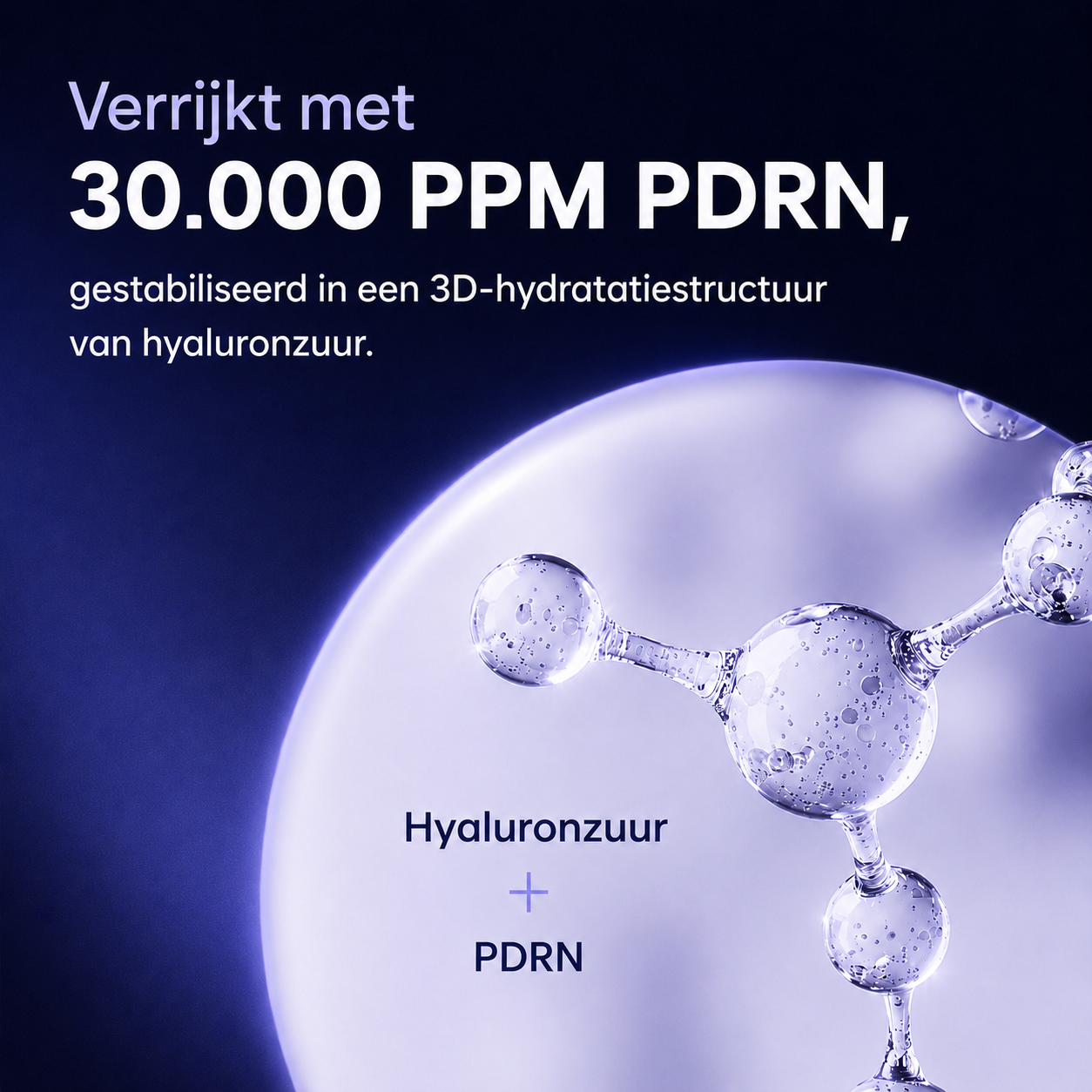 Koreaans hyaluronzuur PDRN parelserum