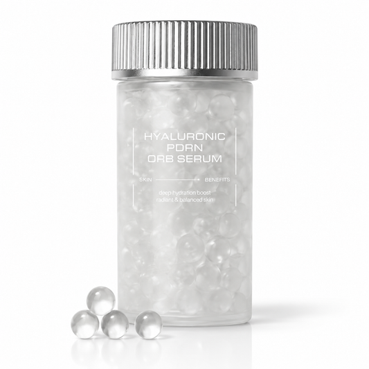 Salmon DNA Orb Serum. The Serum That Changes Form The Moment You Touch It