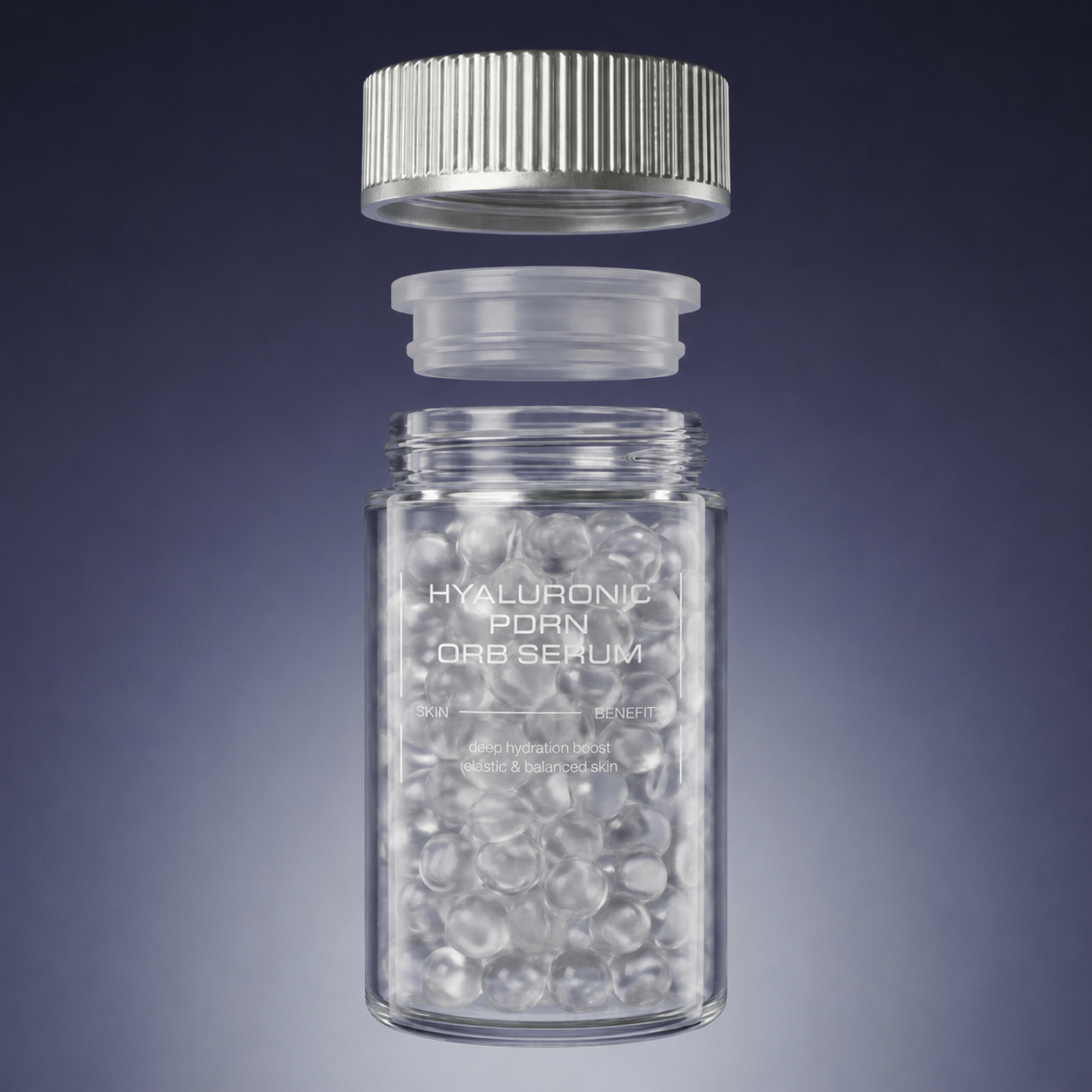 Salmon DNA Orb Serum. The Serum That Changes Form The Moment You Touch It