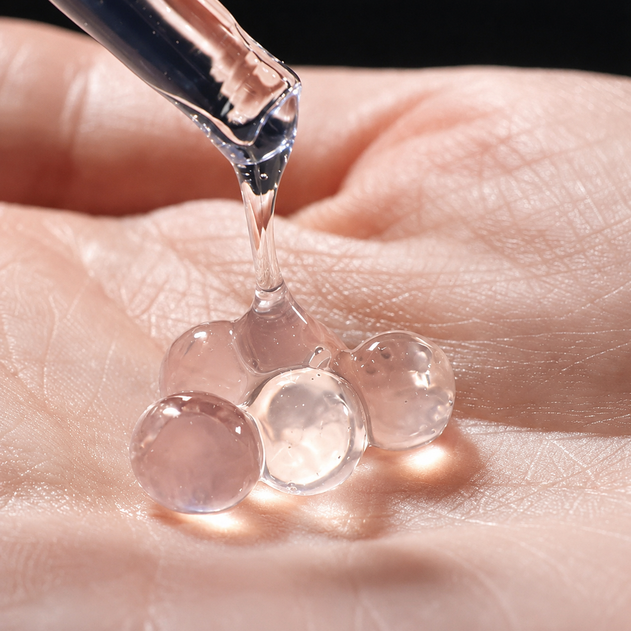 Salmon DNA Orb Serum. The Serum That Changes Form The Moment You Touch It