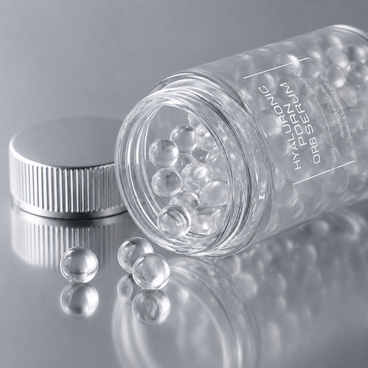 Salmon DNA Orb Serum. The Serum That Changes Form The Moment You Touch It