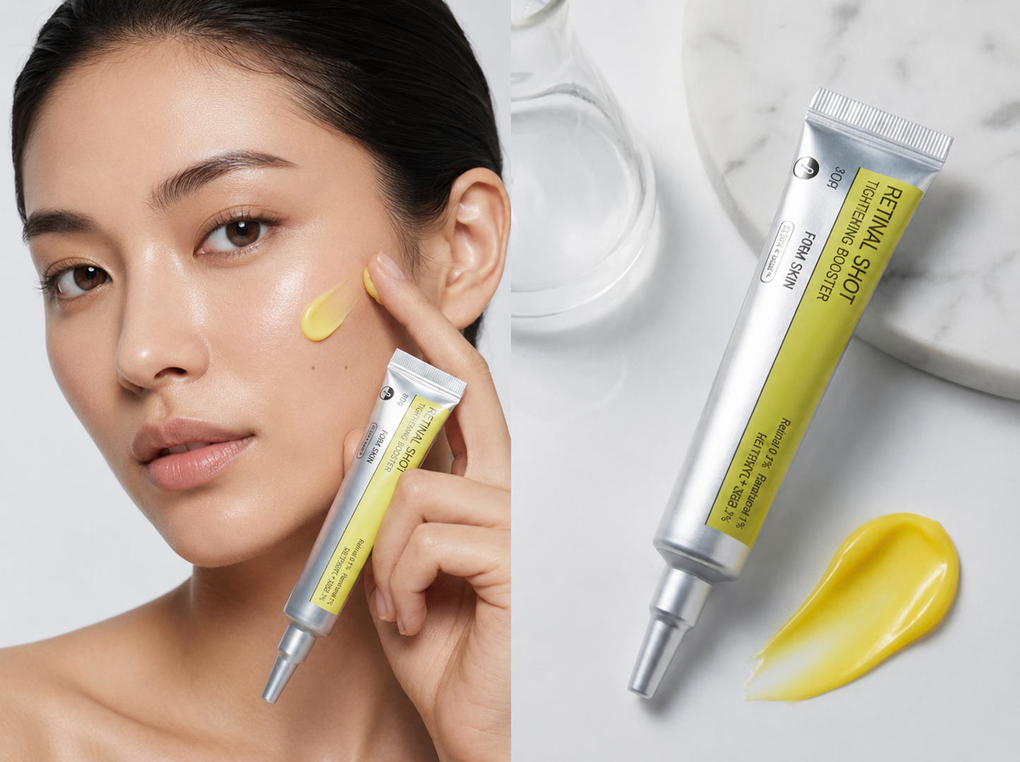 Retinal Shot Tightening Booster. The Clinical-Grade Formula That Works 11x Faster Than Drugstore Retinol