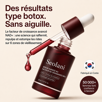 Sérum Coréen NAD+ Avancé aux Facteurs de Croissance