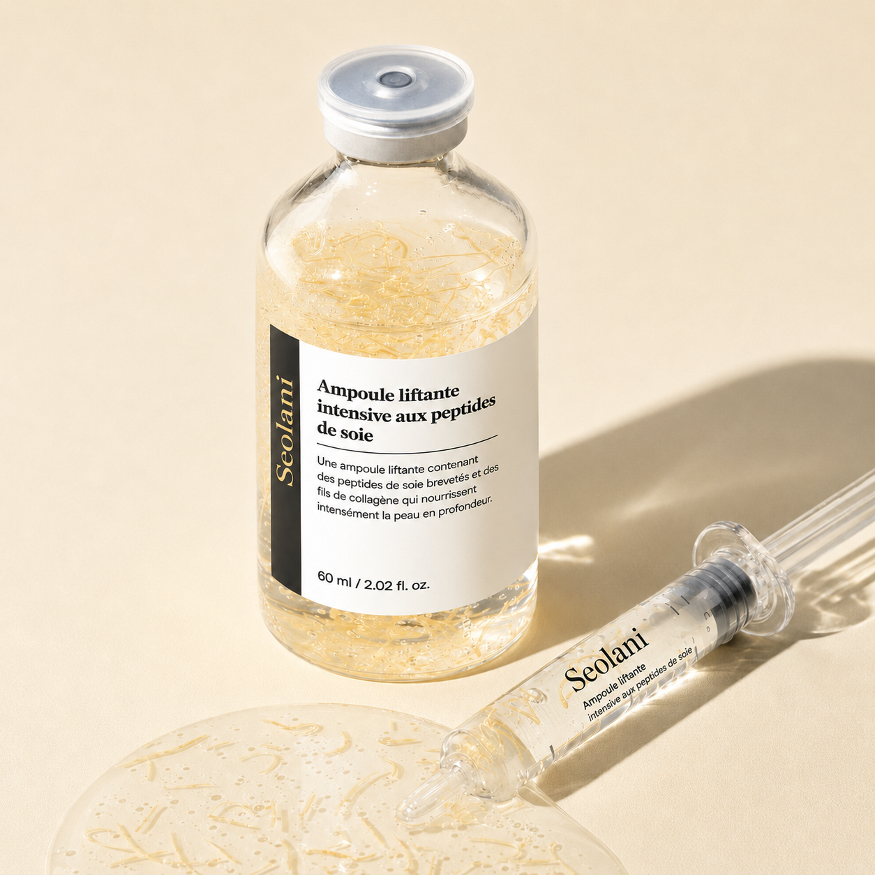 Koreaanse Lifting Ampul met Zijdepeptiden