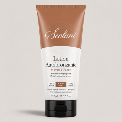 Lotion Autobronzante Corps | Crème de Bronzage Sans Soleil Naturelle