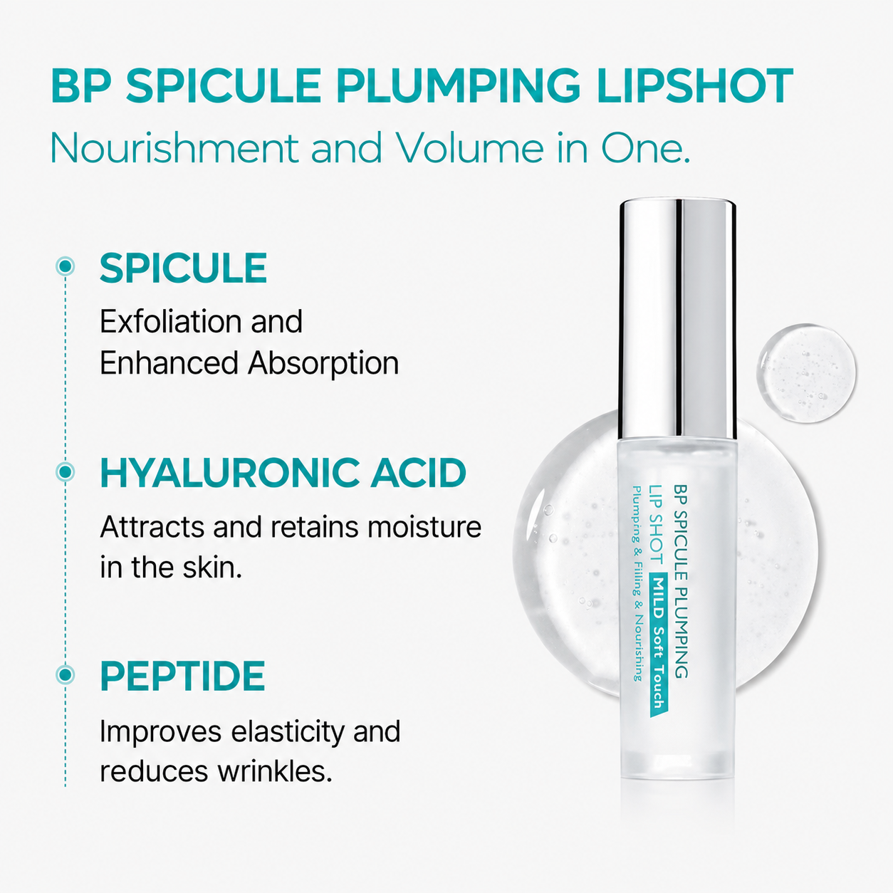 BP Spicule Plumping Lip Shot Maxi | Lip Plumper & Volumizer