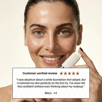 Color Changerende Foundation Stick | Huidskleuraanpassende Foundation met Geïntegreerde Kwast