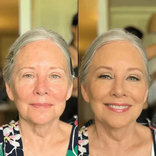 Color Changerende Foundation Stick | Huidskleuraanpassende Foundation met Geïntegreerde Kwast