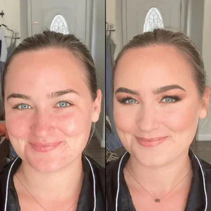 Color Changerende Foundation Stick | Huidskleuraanpassende Foundation met Geïntegreerde Kwast